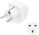 Adapter podróżny Hama Basic UK - EU White (4047443499189) - obraz 1