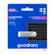 Флеш пам'ять USB Goodram 32ГБ UNO3 USB 3.2 Сріблястий (UNO3-0320S0R11) - зображення 3