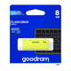 Флеш память USB Goodram 8ГБ UME2 Yellow USB 2.0 (UME2-0080Y0R11) - изображение 3