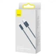 Кабель Baseus USB - Lightning 2.4А 2метра Dynamic Slate Grey (CALD000516) - зображення 7
