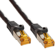 Patchcord Libox Cat 6a S/FTP 15 m Black (KAB-SIE-0000006) - obraz 1