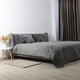 Покрывало ТЕП Velour Ромб круглый Серое Двуспальное 180x240 см Велюр (2000008658355/4-00516_22392) - изображение 4
