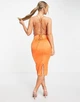 Платье Asos 115239944 34 оранжевый - изображение 3