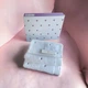 Набор полотенец Maison D'or Soft Hearts White-Darc Lilac махровые 30-50 см,50-100 см,85-150 см белый - изображение 4
