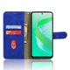 Чехол Deexe Classic Wallet для Infinix Smart 8 Plus - Blue - изображение 2