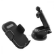 Автотримач для телефона Proove Longway Plaid Suction Type Car Mount Black - зображення 4