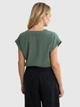 Блузка женская Big Star Wini L Зеленая (5900714715489) - изображение 2