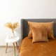 Покрывало ТЕП Velour Ромб круглый Кофейный Евро 240х260 см Двустороннее Полиэстер (2000008658317/4-00518_22390) - изображение 4