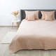 Покрывало ТЕП Velour Ромб круглый Пудровый Евро 220х240 см Двустороннее Полиэстер (2000008658621/4-00517_22422) - изображение 2