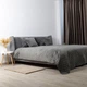 Покрывало ТЕП Velour Ромб круглый Серый Евро 240х260 см Двустороннее Полиэстер (2000008658393/4-00518_22394) - изображение 5