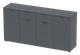 Комод Doros Рон 7 Графит 160х38х81 см - изображение 3