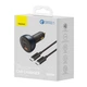 Авто зу Baseus 160W Car Charger 2C+U + кабель - комплект зарядний для авто (TZCC2M-0G / CCZX-160CX) - зображення 4