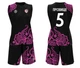 Баскетбольная форма женская RIGO FLEX PRO Black-Pink 4XL - изображение 2