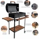 Мангал - гриль барбекю Vesuvi BBQ Wood 600 3 мм (m-Wood) - изображение 3