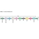 Шнур Varivas Avani Jigging Max Power X8 10х10 Multicolor 400m #3.0/0.285mm 21.8kg - зображення 4