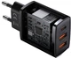 Зарядний пристрій Baseus Compact Quick Charger 2U+C 30 W EU Чорний 2857-84463 - зображення 1