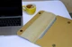 Шкіряна сумка-чохол для ноутбука 13" Apple / Asus / Dell / Lenovo / HP / Honor / Acer / Huawei / Xiaomi - (LC-15) - Жовтий - изображение 4