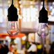 Уличная гирлянда с ретро лампами LED RGB Edison 10шт, 220V, 10метров с переходником - изображение 1