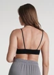 Бесшовний топ в рубчик на тонких бретелях Giulia CAMI TOP RIB S/M Black, Бесшовний топ в рубчик - изображение 8