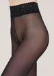 Класичні колготки з силіконовим поясом Giulia IMPRESSO 40 (2) Black-nero, еластичні капронові жіночі вироби - зображення 7