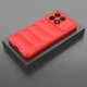 Силиконовый (TPU) чехол Deexe Terra Case для Xiaomi Poco X6 Pro - Red - изображение 5