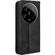 Чохол-книжка Deexe Retro Style для Xiaomi 14 Ultra - Black - зображення 6