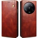 Захисний чохол UniCase Leather Wallet для Xiaomi 14 Ultra - Brown - зображення 1