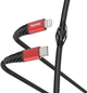 Kabel Hama USB Type-C - Lightning 1.5 m Black (4047443407719) - obraz 1