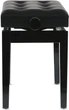 Банкетка для фортепиано GEWA Deluxe Leather Black High Gloss (G-130300) - изображение 9