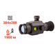 Тепловизионный прицел Dahua Thermal Scope C435, дальность 1900м, разрешение 384х288, автономность до 6ти часов, фокус 35мм, 181×64×87 мм - изображение 1