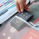Органайзер-папка для документов и гаджетов с кодовым замком Черная с крепление на чемодан водонепроницаемая - изображение 7
