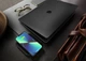 Стационарная беспроводная зарядка для смартфонов Apple Zens Single Aluminium Wireless Charger Black + адаптер 18W USB-C - изображение 2