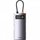 HUB Baseus Metal Gleam Multifunctional 4-in-1 Type-C 3xUSB3.0+RJ45 Gray (WKWG070113) - изображение 2
