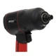 Пневматический ударный гайковерт Kraft&Dele KD1432 1/2" 1200 Нм Черно-красный - изображение 6