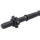 Гриф гантельный пластиковый обрезиненный с замками Zelart My Fit 80243-46 длина 46 см d-25 мм - изображение 3