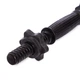 Гриф гантельный пластиковый обрезиненный с замками Zelart My Fit 80257-35 длина 35 см d-25 мм - изображение 3