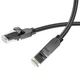 Мережевий кабель BOROFONE BUS01 Category 6 Gigabit network cable(L=5M) Black (6941991103957) - изображение 3