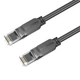Мережевий кабель BOROFONE BUS01 Category 6 Gigabit network cable(L=5M) Black (6941991103957) - изображение 4