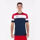 Футболка Joma CREW IV T-SHIRT DARK NAVY-RED S/S синий,красный M 101534.336 M - изображение 2