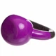 Гиря чугунная с виниловым покрытием Zelart Fit 2680-4 4 кг Purple - изображение 3