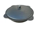 Казан Davr Metall узбекский 10 л 37х16 см WOK з кришкою чугунный черный (33-89-100516-2) - изображение 2