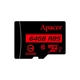 Карта пам'яті Apacer 64GB microSDXC class 10 UHS-I (AP64GMCSX10U5-RA) - зображення 2
