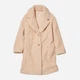 Эко шуба женская Uniqlo 979598795 M Бежевая (1159797609) - изображение 4
