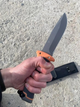 Туристичний мисливський ніж у чохлі з кресалом та свистком Gerber Bear Grylls В-226 25 см - зображення 3