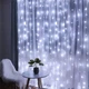 Гірлянда водоспад (штора) Springos 2 x 2 м 400 LED CL0098 Cold White - зображення 5