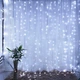Гірлянда водоспад (штора) Springos 2 x 2 м 400 LED CL0098 Cold White - зображення 9