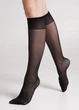 Поліамідні гольфи комплект 2 пари Giulia MAREA 40 gambaletto one size Black-nero, зручні, стильні жіночі - зображення 6