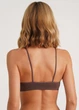 Бесшовний топ в рубчик на тонких бретелях Giulia CAMI TOP RIB S/M Brown-deep taupe, Топ бесшовный на тонких бретелях - изображение 8