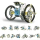 Конструктор робот на солнечной батарее Educational Solar Robot 14 в 1 выполняет функциональные движения - изображение 4