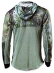 Худі дихаюча для риболовлі VA REPTILE SKIN Forest Camo, розмір 4XL, сонцезахисна з фільтром UPF50+ - зображення 2